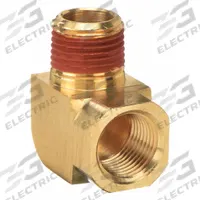 PARKER Metal Pipe Elbow: 90° Elbow, 3/8 in x 3/8 in, Female NPT Threaded x Male NPT Threaded (MPN VS2202PA-6-6). Key specifications — Maximum Operating Pressure: 1,000 psi.