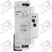MACROMATIC Time Delay Relay: DIN-Rail Mounted, 12 to 240V AC/DC, 10 A, 6 Pins/Terminals, Star-Delta (MPN TE-6041U-G). Key specifications — Brand: MACROMATIC.