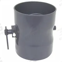 Butterfly Damper: PVC, For 14 in Duct Dia, 14 1/2 in Overall Lg, 14 in Outlet Dia (MPN PVCBD14). Key specifications — Brand: PLASTIC SUPPLY.
