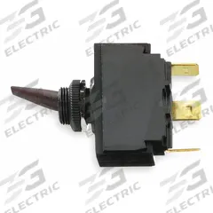 HUBBELL WIRING DEVICE-KELLEMS Marine Toggle Switch: 3 Position, 3 Connections, SPDT, MARINE Series (MPN M123SP). Key specifications — Switch Function Configuration: On/Off/On; Brand: HUBBELL WIRING DEVICE-KELLEMS; Series: MARINE.