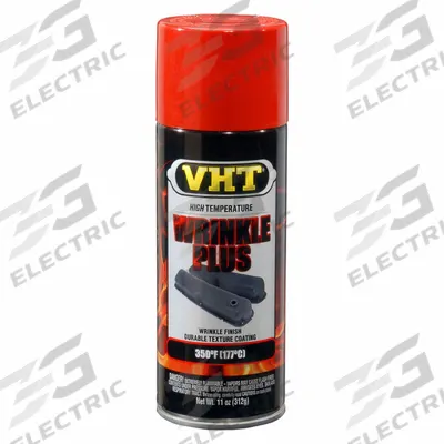 VHT Automotive Coating: Solvent, Ceramic, Metal, Textured, Flat, Black, Red - High Heat Enamels