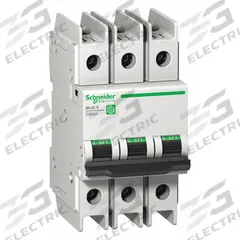 SCHNEIDER ELECTRIC IEC Miniature Circuit Breaker: 40 A Amps, 14kA at 120/240V AC, Screw Clamp, D (MPN M9F43340). Key specifications — DC Voltage Rating: Not Rated; Max. AIR Rating: 14kA at 120/240V AC; Terminal Connection: Screw Clamp; Brand: SCHNEIDER.