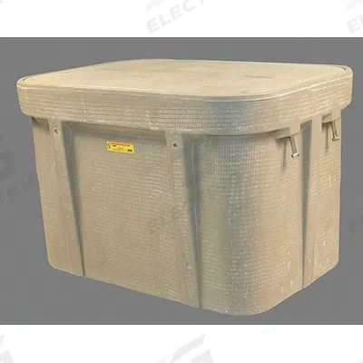QUAZITE Underground Enclosure Assembly: 33 7/8 in x 22 1/4 in x 21 in Usable Int. - Underground Electrical Enclosures