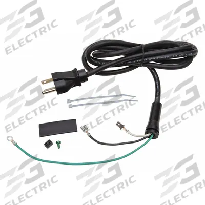 MASTER APPLIANCE Cord Set Kit: 9 in Overall Lg, 14 in Overall Wd, 2 1/2 in Overall Ht - Power Cords