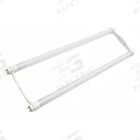 GE LAMPS U-Shaped LED Bulb: T8, Medium Bi-Pin (G13), 6 in U-Bend Leg Spacing, 13 W Watt, 5000K (MPN LED13ET8/U6/850). Key specifications — Color Temperature: 5000K; Shatter-Resistant: Yes; Brand: GE LAMPS; Bulb Designation: LED13ET8/U6/850.