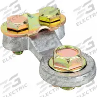 GROTE Battery Terminal: Universal, Side Terminal, 6 to 2/0 ga, Negative/Positive, Lead (MPN 82-9134). Key specifications — Contact Material: Lead; Alignment: Universal; Connection Type: Side Terminal; Gauge: 6 to 2/0 ga; Polarity: Negative/Positive; Brand: GROTE.