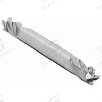 APPROVED VENDOR Square End Mill: Carbide, Double End, 4 Flute, 3/16" Mill Dia, 3/8" LOC, 2" OAL (MPN 236-001060)