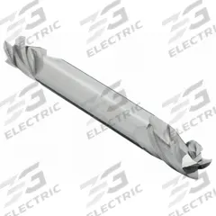 APPROVED VENDOR Square End Mill: Carbide, Double End, 4 Flute, 3/16" Mill Dia, 3/8" LOC, 2" OAL (MPN 236-001060)