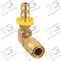 PARKER Hydraulic Quick Connect Hose Coupling: 1/4 in Coupling Size, Brass, 11.36 lpm Max. Flow Rate (MPN PC216-BP). Key specifications — Body Material: Brass; Brand: PARKER.