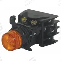 EATON Indicating Light: 30 mm Panel Mounting Size, Amber, Fresnel, 1250T Series (MPN 10250T197HLAP24). Key specifications — Brand: EATON; Series: 1250T.
