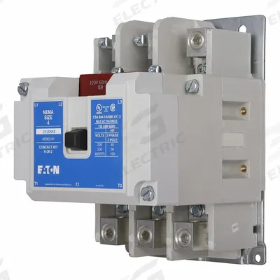 EATON Magnetic Contactor: Non-Reversing, 3 Poles, NEMA Size 4, 135 A - Non-Reversing NEMA Contactors