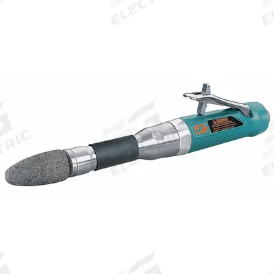 DYNABRADE Angle Grinder: 1 hp Horsepower, 20,000 RPM Max. Speed, 14 3/8 in Overall Lg - Air-Powered Straight Die Grinders