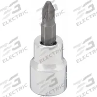 WESTWARD Socket Bit: 3/8 in Drive Size, Pozidriv Tip, #1 Tip Size, 1 13/16 in Overall Lg, SAE (MPN 54TN69). Key specifications — attr1214002: #1; attr1214009: Fixed Insert; attr1214011: WESTWARD.