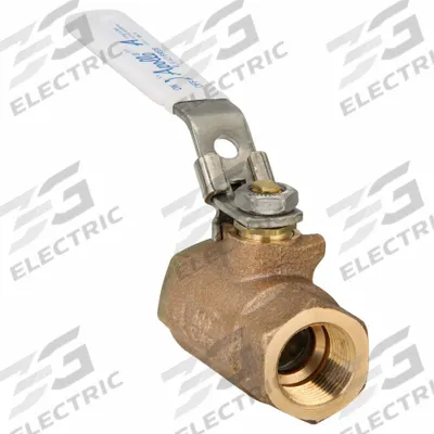 APOLLO Manual Two-Way Ball Valve: 3/4 in Size, Bronze, Straight, FNPT x FNPT - Bronze Ball Valves