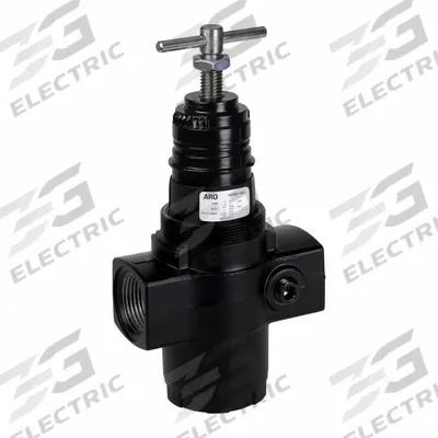 ARO Compressed Air Regulator: Aluminum, 1 1/4 in NPT, 480 cfm, 10 psi to 180 psi - ARO FRL Air Regulators