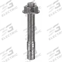 MKT FASTENING Wedge Anchor: 3 3/4 in Overall Lg, 1/2 in Dia, 1/2"-13 Thread Size, Plain, 10 PK (MPN 271233S). Key specifications — Brand: MKT FASTENING; Finish Type: Plain.