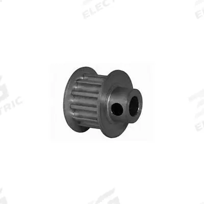 Dayton Timing Pulley: Modified Curvilinear, Fixed, For GT Timing Belt Section - GT Section Fixed-Bore Timing Pulleys with Hub