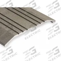 NATIONAL GUARD Door Threshold: Saddle, Aluminum, 3 ft Lg (MPN 425SIA-3). Key specifications — Brand: NATIONAL GUARD; Transition Type: Fluted.