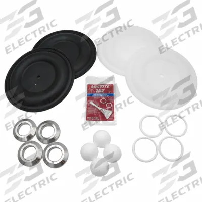 GRACO Fluid End Repair Kit: Fluid Section Repair Kit, FK2111, PTFE - Graco Fluid-End Repair Kits