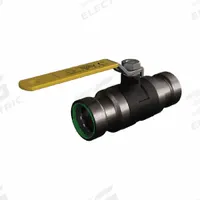 APOLLO Ball Valve: 1 1/2 in, Carbon Steel, Straight, Press x Press, 200 psi Max. Pressure (CWP) (MPN 89FVE4701). Key specifications — Brand: APOLLO; Handle: Lever.