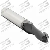 OSG Ball End Mill: Carbide, TiAlN Coated, 2 Flute, 21/64" Mill Dia, 7/8" LOC, 2-1/2" OAL (MPN 402-3281-BN11)