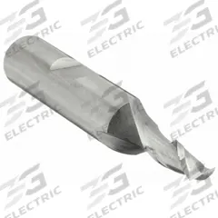 CLEVELAND Square End Mill: Cobalt, 2 Flute, 3/16" Mill Dia, 7/16" LOC, 2-3/8" OAL (MPN C42604)