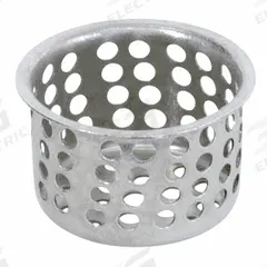 APPROVED VENDOR Strainer: 1 in Overall Dia, 1 in Overall Ht, Stainless Steel, Silver (MPN EZ-30061). Key specifications — Material: Stainless Steel; Color: Silver; Brand: APPROVED VENDOR; Application: Sink Drain.