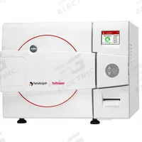 HEIDOLPH Autoclave: 65 L Capacity, 140°C Max Temp, 28 1/4 in Overall Wd, 30 1/8 in Overall Dp, 230V (MPN 023210681). Key specifications — Brand: HEIDOLPH; Features: Cooling Coils Decreases Cool Down Time by 75%; Temperature Accuracy: -1 °C/3 °C; Product Type: Autoclave; Voltage: 230V.