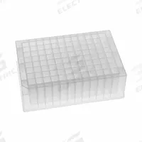 MTC BIO Well Plate: Non-Sterile, 96 Wells, 2.2 mL, 8.2 mm Dia, RNase/DNase Free, Square, Polystyrene (MPN DP22VS-9-N). Key specifications — Brand: MTC BIO; Body Color: Colorless; RNase/DNase Free: Yes; Well Shape: Square; Material: Polystyrene.