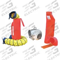 AIR SYSTEMS INTERNATIONAL Confined Space Blower Kit: 115 V AC, 8 in Duct Dia, 1/2 hp Horsepower (MPN SVB-E8CUP). Key specifications — Brand: AIR SYSTEMS INTERNATIONAL; Includes: SV-CUP Kit; Operating Voltage: 115 V AC.