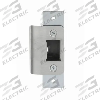 ADAMS RITE Door Strike Plate: Deadlatch, 4 1/8 in Lg, 11/16 in Wd - Deadlatch Strike Plates