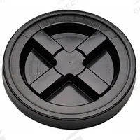 APPROVED VENDOR Pail Lid: Gasketed/Snap-On, 12 in Overall Dia, Black, Plastic, FDA Compliant (MPN GA5BL). Key specifications — UN Rating Liquids: Not Rated; Brand: APPROVED VENDOR; UN Rating Solids: Not Rated; Material: Plastic.