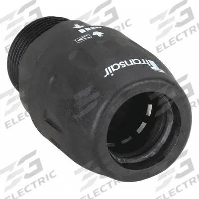 TRANSAIR Push-Fit Adapter Fitting: 1 in OD x 3/4 in Pipe Size, Push-to-Connect x MNPT - Polyamide Tube Fittings for Compressed Air Systems