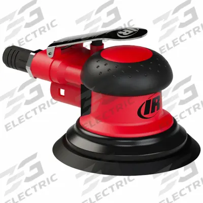 INGERSOLL RAND Air Orbital Sander: 5 in Disc, Vinyl, 3/32 in Orbit, Central Vacuum, Heavy Duty - Self-Vacuum Random Orbital Sanders