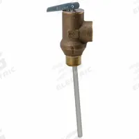 WATTS Temperature and Pressure Relief Valve: MNPT x FNPT, 1/2 in x 1/2 in Connection Size, Bronze (MPN 1/2 1XL-150210). Key specifications — Brand: WATTS; Body Material: Bronze.