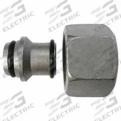 BRENNAN INDUSTRIES Compression Fitting Cap: 12 mm OD size, M20x1.5 Thread Size, Compression, Volz (MPN D0304-C-S12-SS). Key specifications — Series: Volz; Brand: BRENNAN INDUSTRIES.