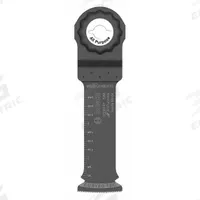 BOSCH Oscillating Tool Blade: 1 1/4 in Blade Wd, 4 in Overall Lg, Plunge Cutting, Bi-Metal, 1 Pieces (MPN OSM114F). Key specifications — attr1097473: Drywall; attr1097476: BOSCH; attr1097456: Plunge Cutting.
