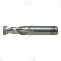 OSG Corner Radius End Mill: Carbide, 2 Flute, 13/32" Mill Dia, 1" LOC, 0.02" Rad, 2-3/4" OAL (MPN 20223800)