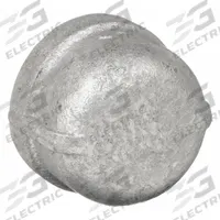 APPROVED VENDOR Cap: Cap, 1 1/2 in, NPT Threaded, Malleable Iron (MPN 5P905)