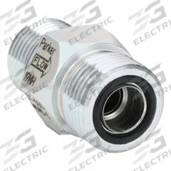PARKER Hydraulic Check Valve: 5,000 psi, 8 gpm, 9/16 in, SAE O-Ring Boss (MPN DT-370-MOMS-5). Key specifications — Body Material: Steel; Outlet Connection Type: SAE O-Ring Face Seal; Brand: PARKER; Inlet Connection Type: SAE O-Ring Boss.