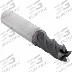 OSG Square End Mill: Carbide, TiAlN Coated, 4 Flute, 9/32" Mill Dia, 3/4" LOC, 2-1/2" OAL (MPN HP441-2812)