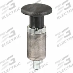 Weld Mount Retractable Spring Plunger: Locking, Pull Knob, 0.375 in Plunger Wd (MPN GI3/8-1.5LOBPL5). Key specifications — Brand: INNOVATIVE COMPONENTS; Barrel Diameter: 1 in; Barrel Length: 1.5 in.
