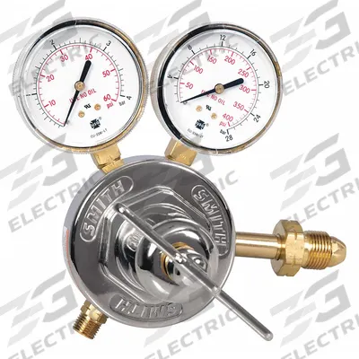 SMITH EQUIPMENT Gas Regulator: Single Stage, CGA 510 Inlet, 9/16"-18 M LH Outlet - Fuel Gas Regulators