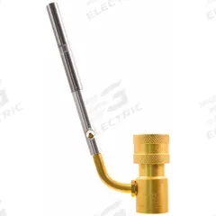 UNIWELD Torch Head: Swirl Flame, External Lighter, 360° Swivel (MPN RP3T5). Key specifications — Brand: UNIWELD; Manufacturer Part Number: RP3T5; Compatible Fuel Type: Propane; Flame Adjustment: Preset Flame; Tip Type: 360° Swivel.