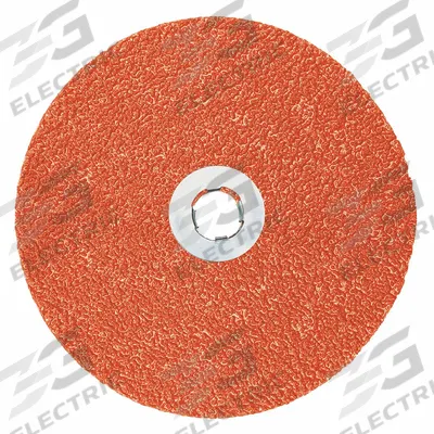 3M CUBITRON II Fiber Disc: 7" x GL Quick-Change, Ceramic, 36 Grit - Cool-Cutting Fiber Discs for Stainless Steel & Nickel Alloys