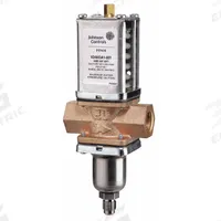 JOHNSON CONTROLS Pressure Regulating Valve: Pressure, Two-Way, 33 gpm Max., 200 psi to 400 psi (MPN V246GC1-001C). Key specifications — For Refrigerant Type: R-410A; Brand: JOHNSON CONTROLS; Body Material: Brass.