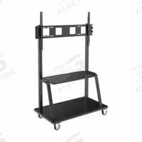 EATON TRIPP LITE Rolling TV Cart: For 60 in to 105 in Screen Size, Adj, Fixed, 330 lb Wt Capacity (MPN DMCS60105XXDD). Key specifications — Material: Steel; Brand: EATON TRIPP LITE; Compatible Display Type: Digital Whiteboards.