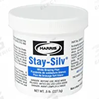 HARRIS Flux: 0.25 lb, Jar, Paste, FB3-A, Stay-Silv White (MPN SSWF1/4). Key specifications — Manufacturer Part Number: SSWF1/4; Color: White; Brand: HARRIS.