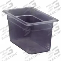 CAMBRO Food Pan: Fourth Size, Rectangular, 3.9 qt Capacity, NSF Certified, 10 1/2 in Overall Lg (MPN CA46PP190). Key specifications — Brand: CAMBRO; Dishwasher Safe: Yes; NSF Certified: Yes; Product Type: Food Pan; Manufacturer Part Number: CA46PP190.
