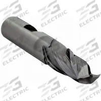 OSG Square End Mill: Cobalt, 2 Flute, 12 mm Mill Dia, 1" LOC, 76.2 mm OAL (MPN 5801100)